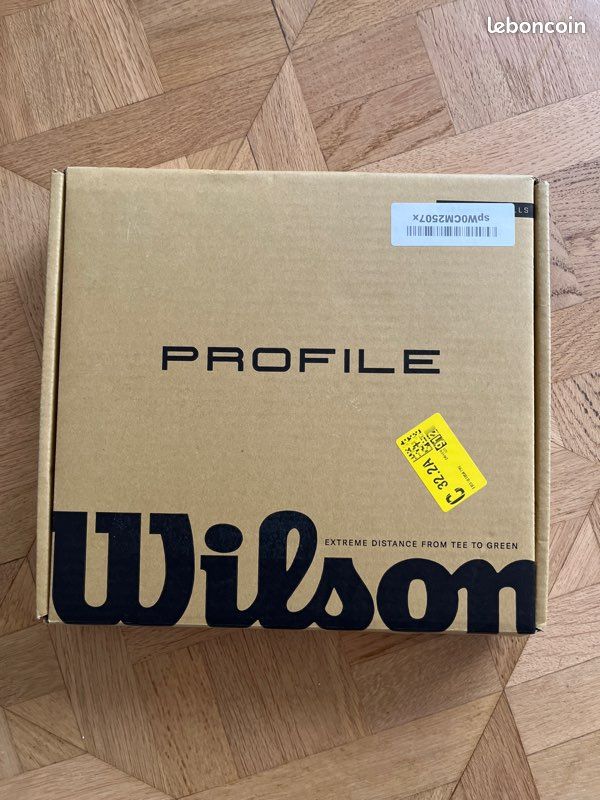 Balles de golf distance x36 - Profile Wilson (image 1)