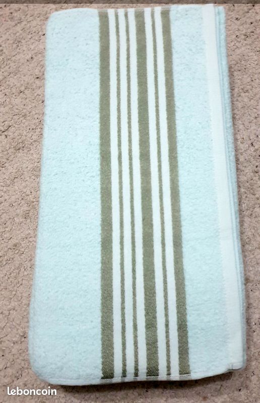 Lot de 6 serviettes 100% coton - Neuves (image 5)