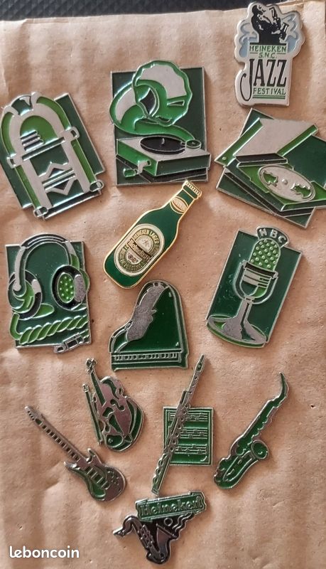 Lot pin's collection Heineken Jazz vintage (image 1)