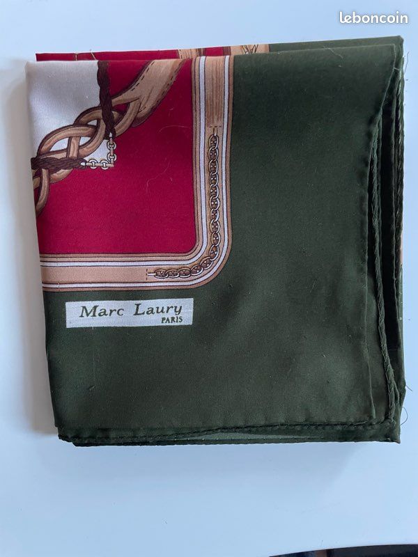 Foulard vintage Marc LAURY (image 4)