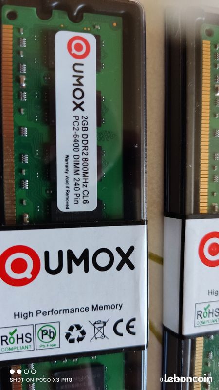 Barrettes ddr2 neuves (image 2)