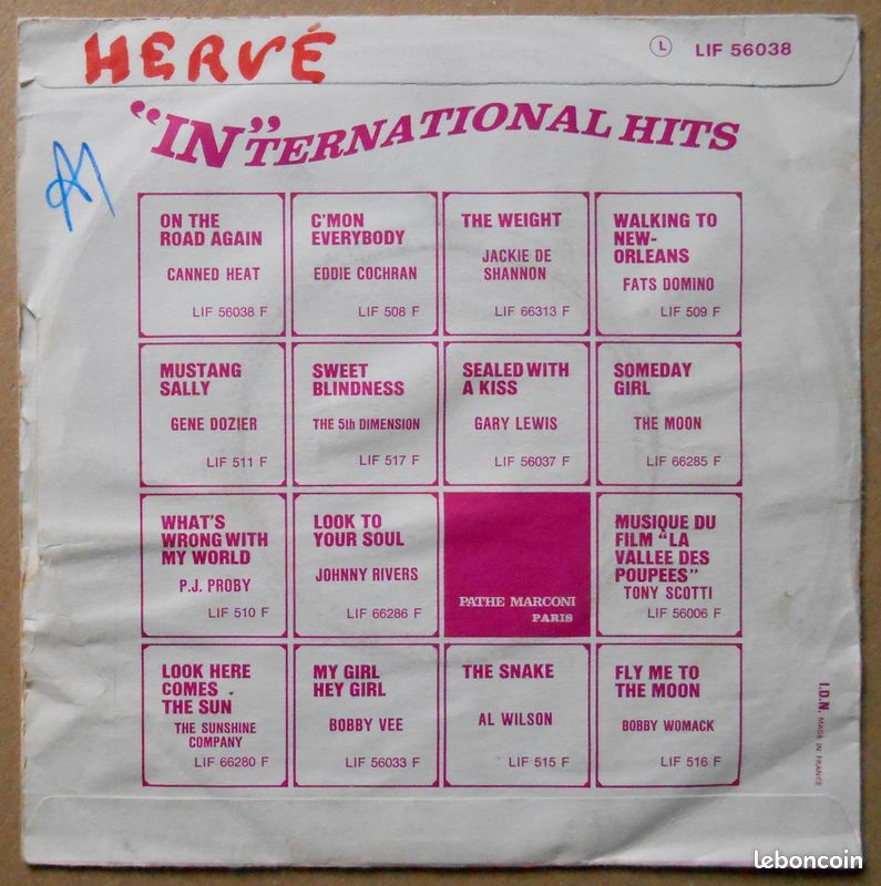 45 tours Canned Heat " On the road again " (image 2)