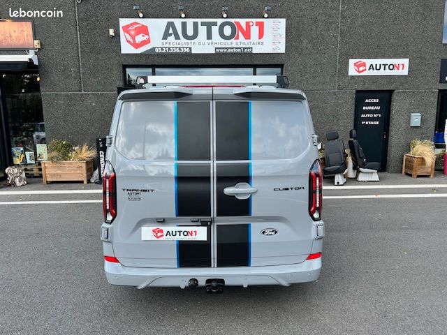 đ 58 500 FORD TRANSIT CUSTOM Sport E-Hybride 232CV â CABINE MODULABLE 2 Ă 5 PLACES â TVA RĂCUPĂRABLE â DISPONIBLE (image 8)