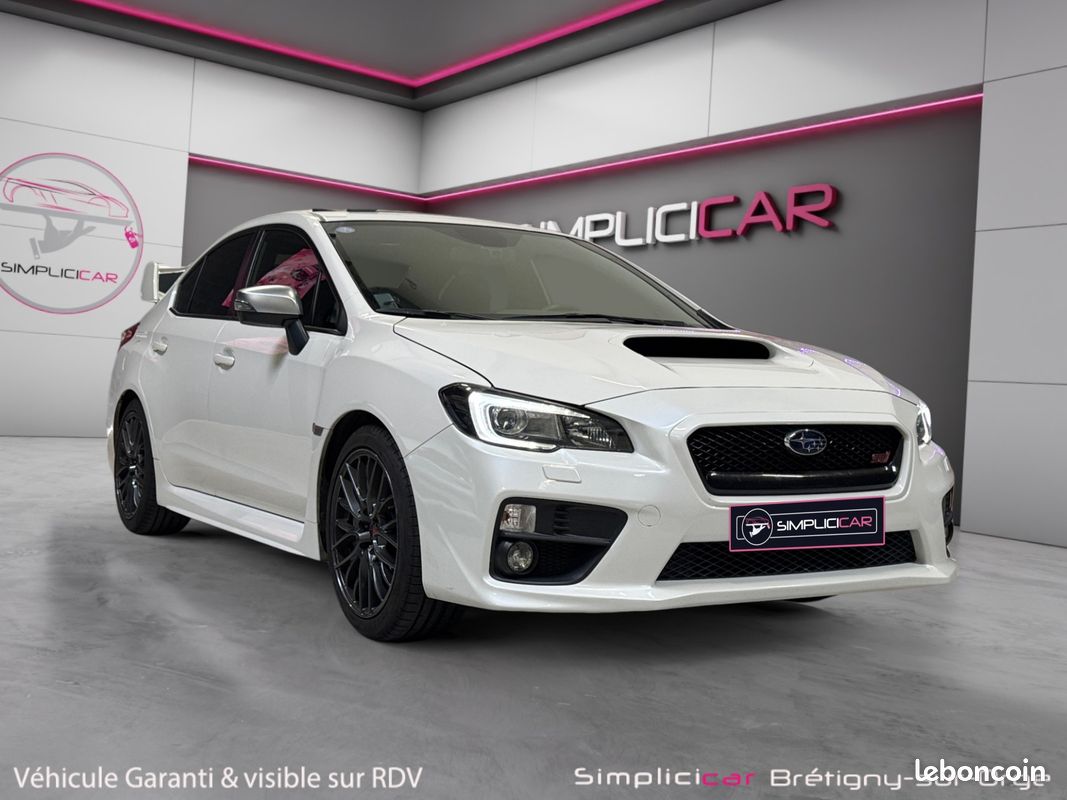 SUBARU WRX STI Boxer Essence 2.5T 300 S Club Aileron SUIVI SUBARU/ TOIT OUVRANT/ GARANTIE 12MOIS / ORIGINE FRANCE (image 1)