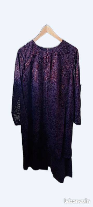 Robe de soirée pailletée (image 1)
