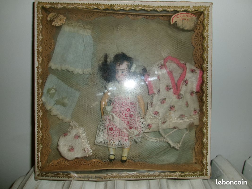 POUPEE MIGNONNETTE FRANCAISE 15 cm circa 1890 Antique French bisque Mignonette EUR 717,00 - FR POUPEE MIGNONNETTE FRANCAISE 15 cm circa 1890 Antique French bisque Mignonette EUR 717,00 - FR