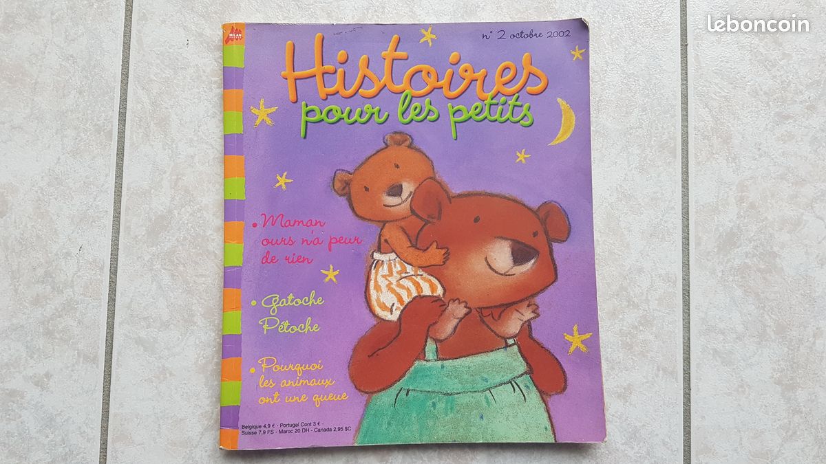 Magazine Histoires pour les petits Octobre 2002 (image 1)