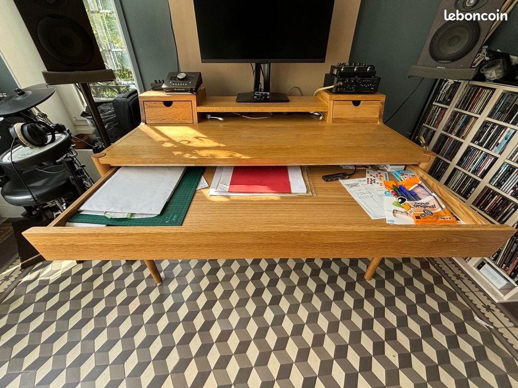 Bureau en bois massif MADE (image 2)