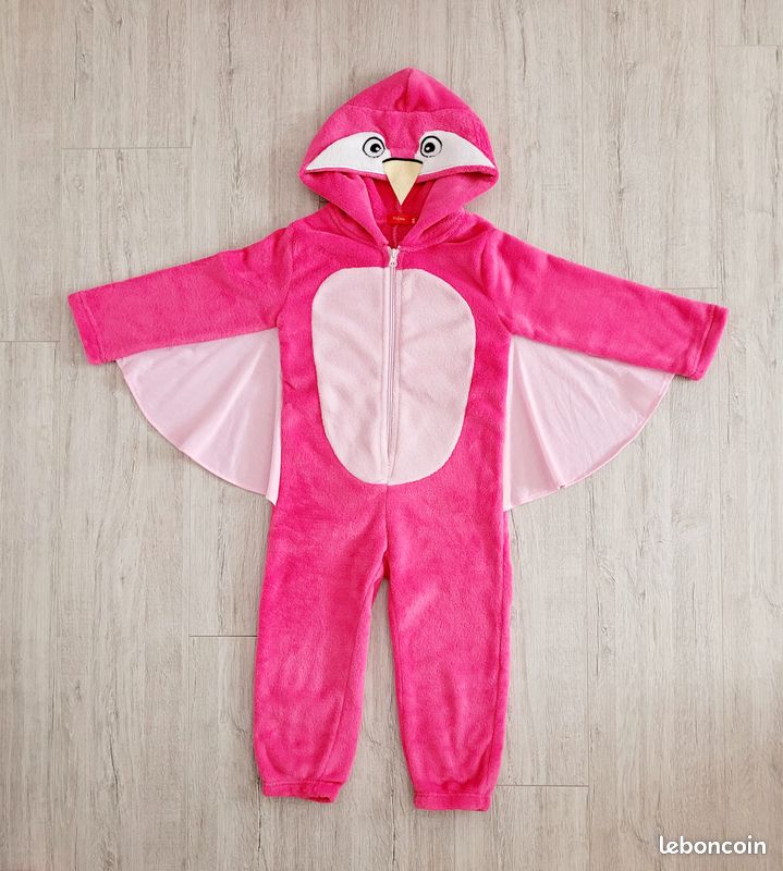 Pyjama combinaison pingouin taille 4 ans (image 1)