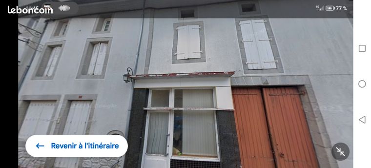 Maison de bourg à vendre