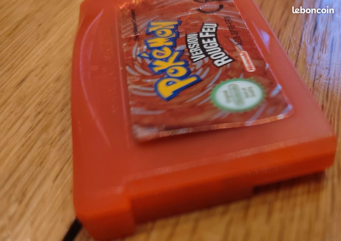 Pokemon version rouge feu nintendo gameboy advance (image 7)
