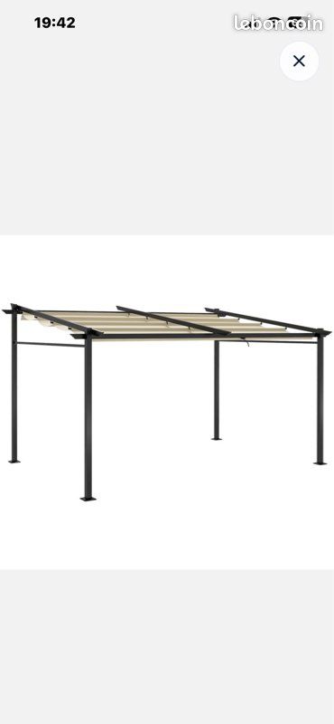 Pergola aluminium 4x3m (image 1)