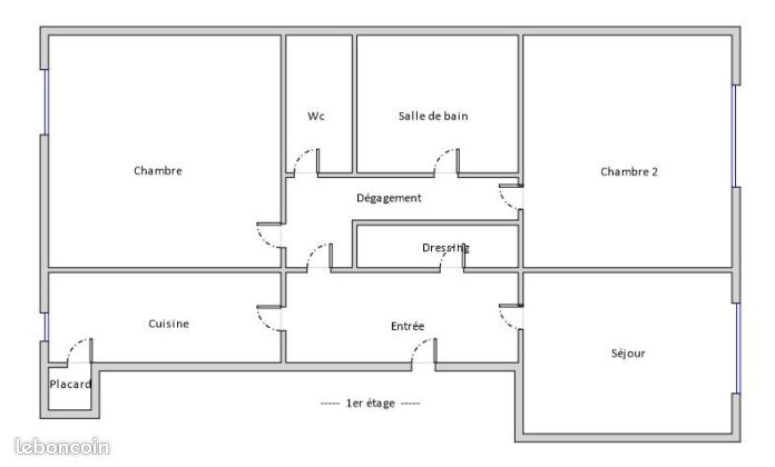 Vends bel appart 60m2 Mairie d'Aubervilliers 199000 (image 16)