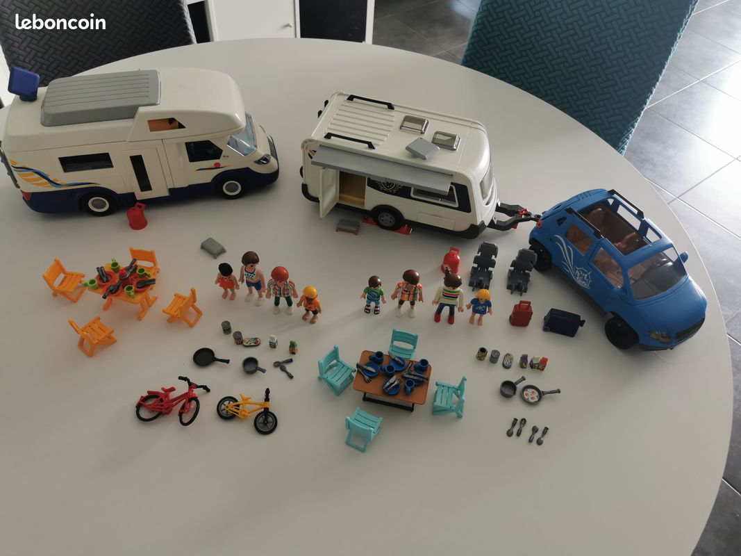 Playmobil voiture+ caravane et camping car (image 5)