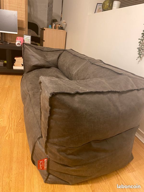 Canapé pouf Lounge Pug Big Bertha Cuir (image 3)
