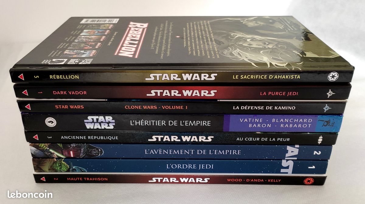 Bande dessinée Star Wars Panini Delcourt ou Dark Horse France (image 3)