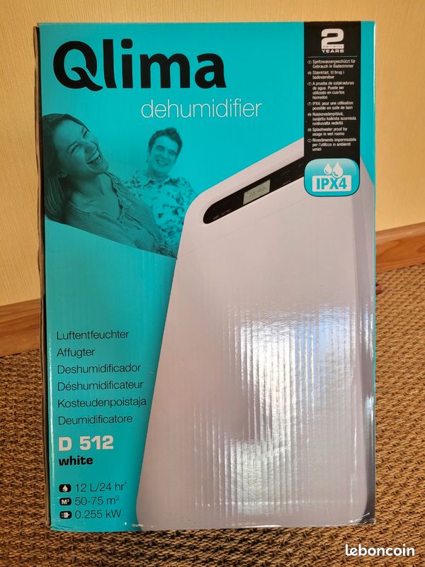 Deshumidificateur Qlima D512 12L (image 11)