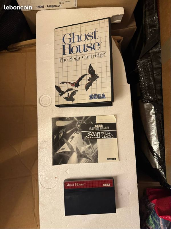 Ghost House Master System Sega Card - Jeux vidéo