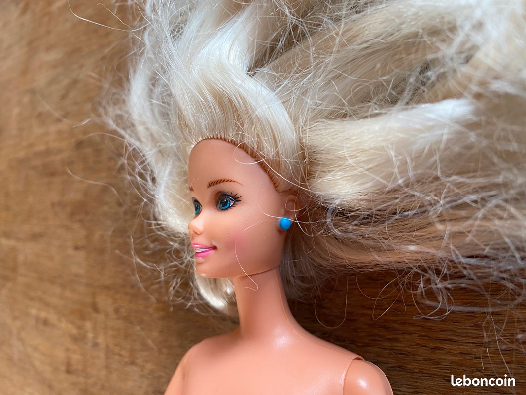 Vintage Mattel 1966 Barbie Lot Malaysia China Blonde Black Hair Bright Clothes