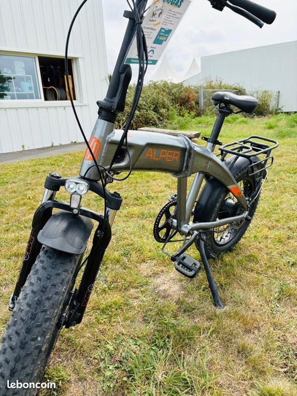 Vélo électrique pliant fat bike occasion fin de saison Vélos
