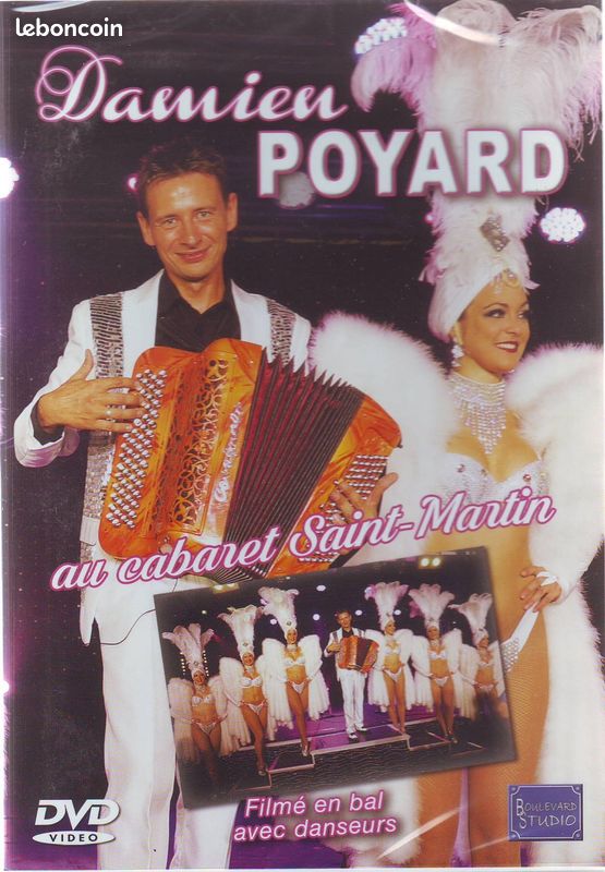 Damien Poyard, Au cabaret Saint Martin ( Dvd neuf sous blister) (image 1)