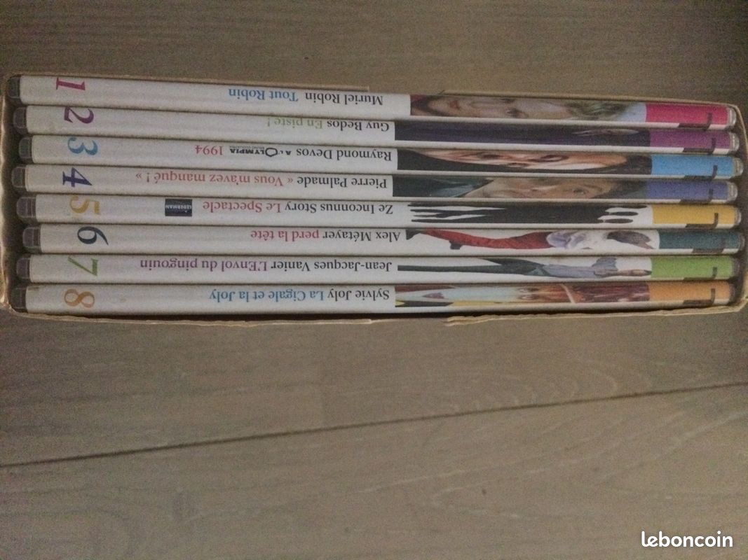 Coffret 8 dvd humoristes One Man Show (image 2)