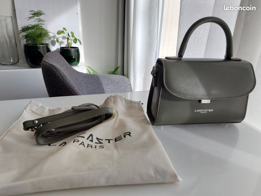 Sac à Main Lancaster Bandoulière Noir - Polyester, Neuf Avec étiquettes