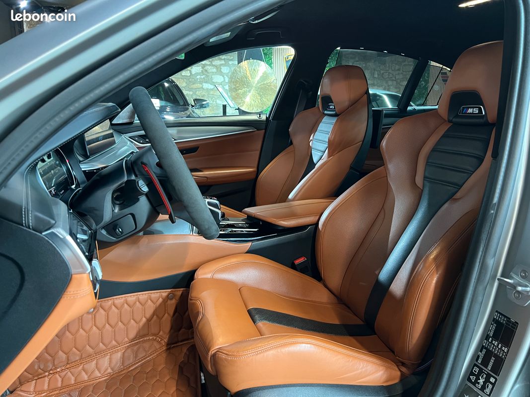 BMW M5 COMPETITION F90 625ch V8 | Bower & Wilkins | Céramique | 1390 euros/mois (image 4)