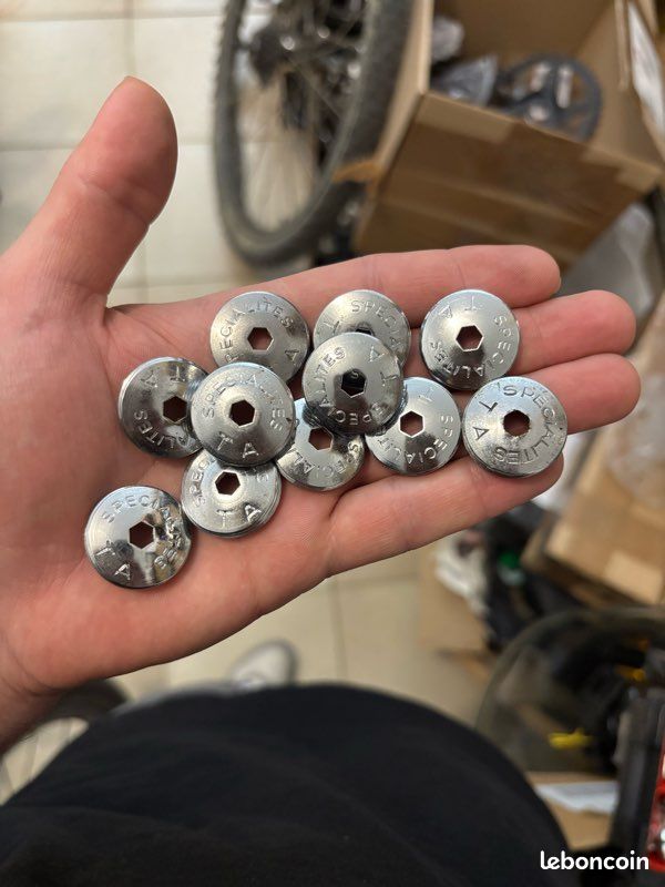 Cache poussière pédalier crankset SPÉCIALITÉ TA 23mm vintage