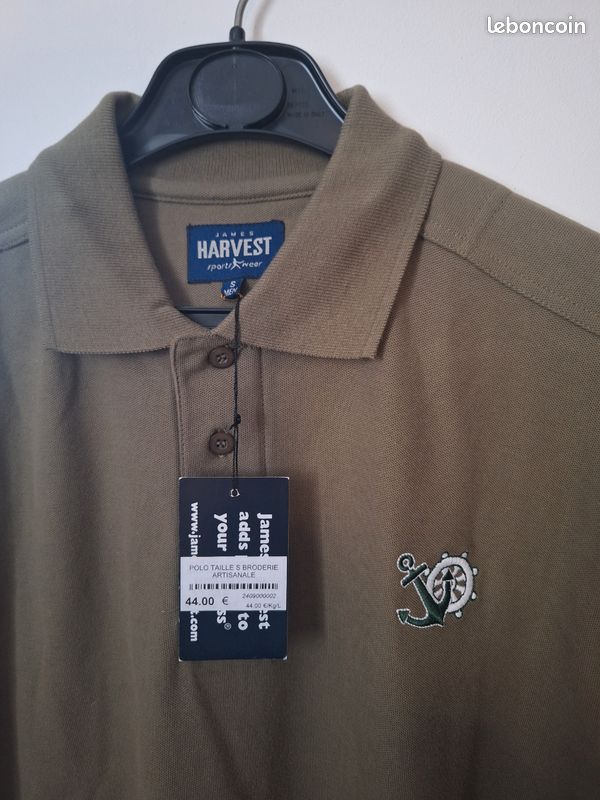 T-Shirt Polo James Harvest neuf Vêtements