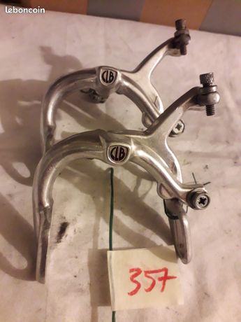 ÉTRIERS DE FREIN alu CHROMER  CLB  an 80 BRILLANT ANCIENS VÉLO VINTAGE EUR 22,00 - FR