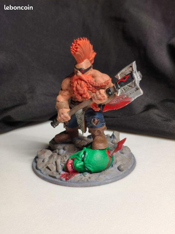 Figurine nain guerrier (image 2)