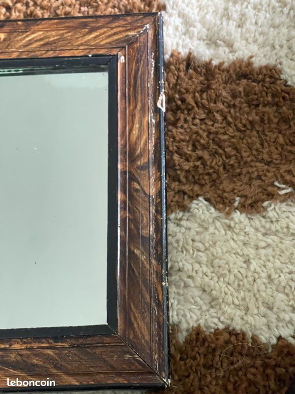 Miroir Louis Philippe en bois et stuc (image 4)