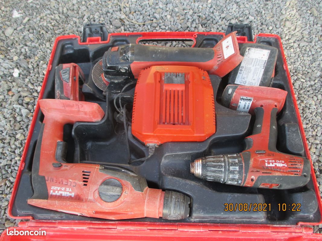 Kit hilti 3 tool perforateur visseuse lapidaire (image 2)