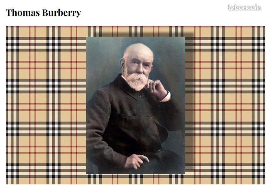 Manteau imper Vintage Thomas Burberry (Créateur de la maison Burberry)T 42 (image 12)