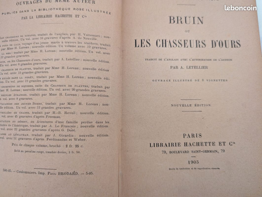 Lot De Catalogues - Vente De La Bibliothèque D'un Chasseur - État Comme Neuf