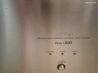 Chaine Denon très haut de gamme 2 BLOCS PAO-S10 1 PRE PRA-S10 1 CD DCD-3500 RG 1VINYLE DP-45F (image 5)