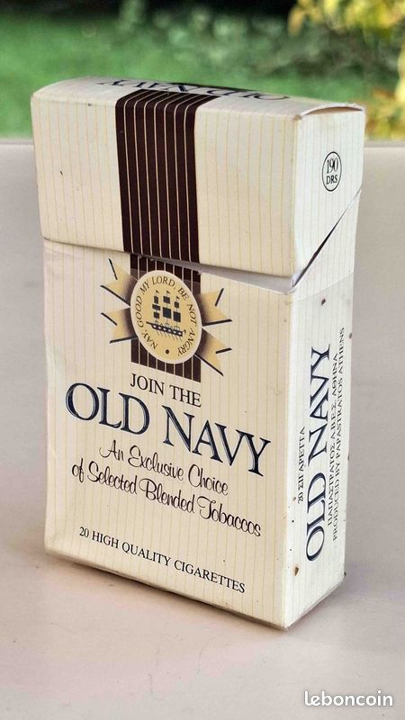 old navy cigarettes Collection Paquet OLD NAVY année 90