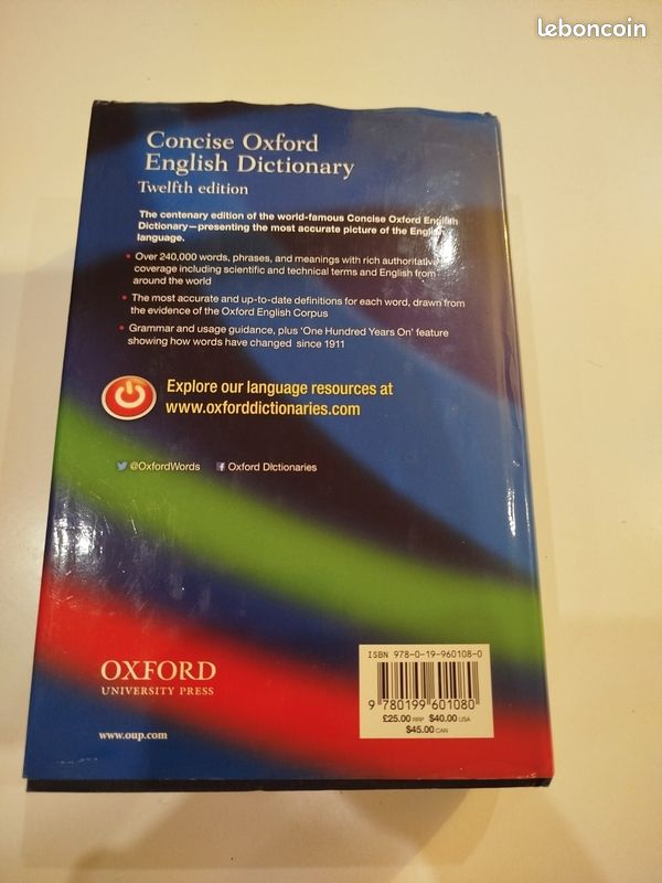Oxford English dictionary (grand format) (image 3)