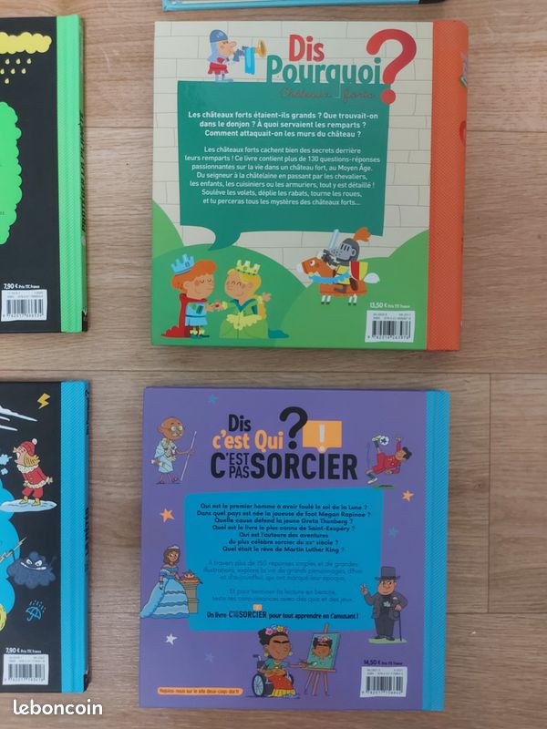 Lot de 6 livres enfant en super état Dis Pourquoi (image 4)