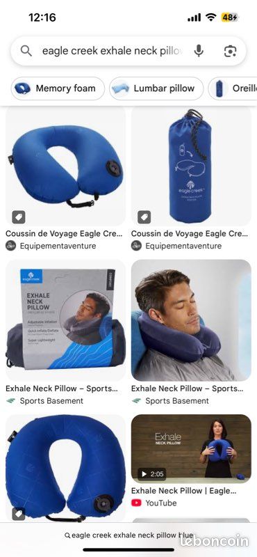 2x coussins de voyage eagle creek (image 3)