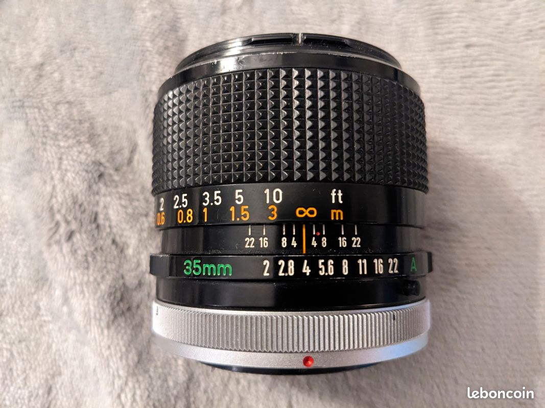 Objectif Canon FD 35 mm 1:2 SSC (image 3)