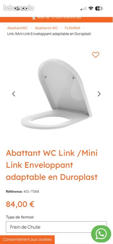 Flaminia Cuvette wc luxe (image 3)