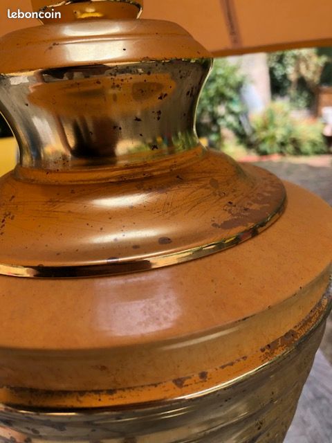 Grande lampe Louis Drimmer vintage signée – fonctionnelle (image 7)