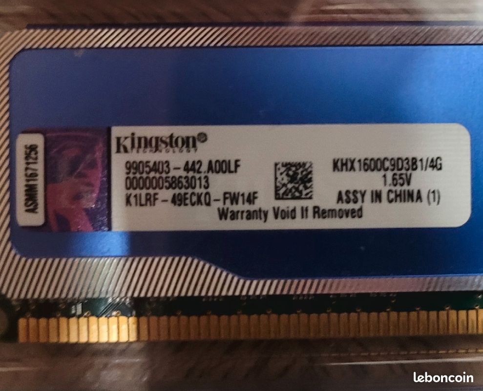 Ram kingston ddr3 4gb (image 2)