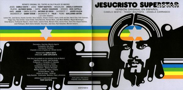 CD- Camilo Sesto / Teddy Bautista / Angela Carrasco – Jesucristo Superstar (Versión Original En Español) (image 2)