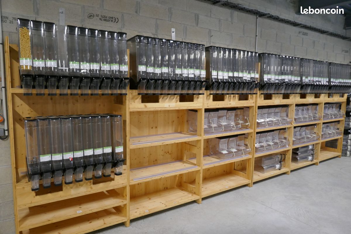 Silos distributeurs de vrac pour magasin Bio (image 6)