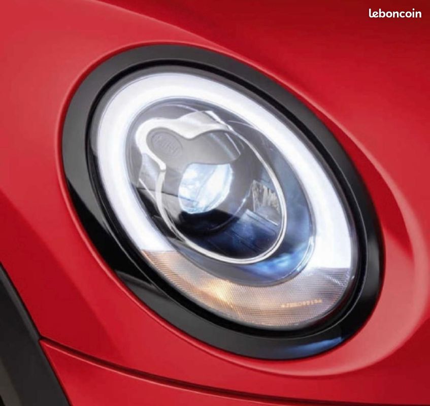 Mini Cooper F55 F56 F57 cerclage de phare noir - Équipement auto