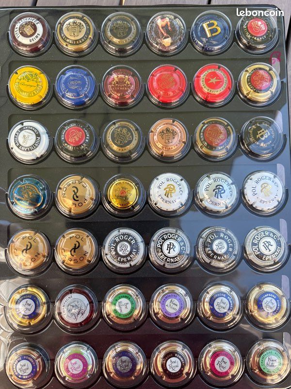 Lot 42 capsules de champagne 68 (image 1)