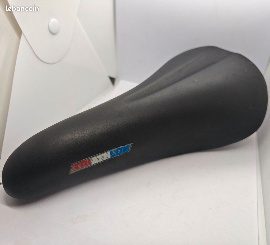Selle Italia Turbo Green Leather Saddle 1985 Vintage Saddle